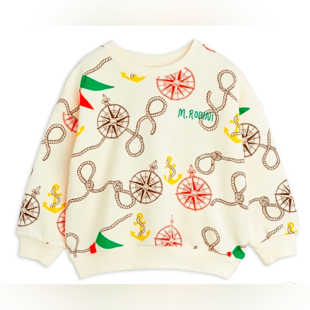 NWOT Mini Rodini Nautical Sweatshirt